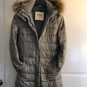 Silver winter jacket